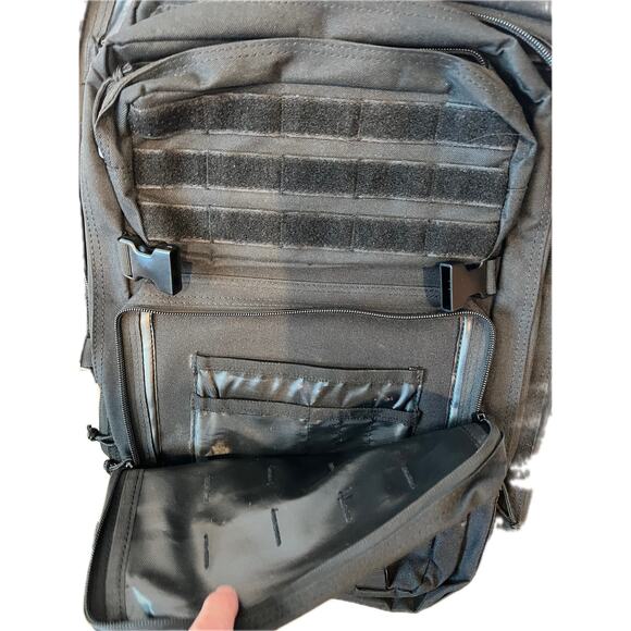 Generic Black Tactical Backpack - Picture 2 of 5